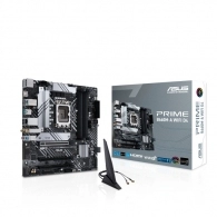 ASUS PRIME B660M-A WIFI D4, Socket 1700, Intel® B660 (13/12th Gen CPU), Dual 4xDDR4-5333, 2xHDMI, DP, CPU Intel graphics, 3xPCIe X16 4.0, 4xSATA3, RAID, 2xM.2, ALC897 7.1, 1xGbE LAN, WiFi6/BT, 2xUSB3.2 Gen2, 5xUSB 3.2 (1C+4A), 5X Pro III, Aura Sync RGB,  