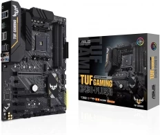 ASUS TUF GAMING B450-PLUS II, Socket AM4, AMD B450, Dual 4xDDR4-4400, APU AMD graphics, HDMI, DP, 2xPCIe X16, 6xSATA3, RAID, 2xM.2, 3xPCIeX1, ALC S1200A HDA, GbE LAN, 2xUSB3.2 Gen2(Type A+C), 6xUSB3.2, Aura Sync RGB, TUF comp, ATX thumbnav 4