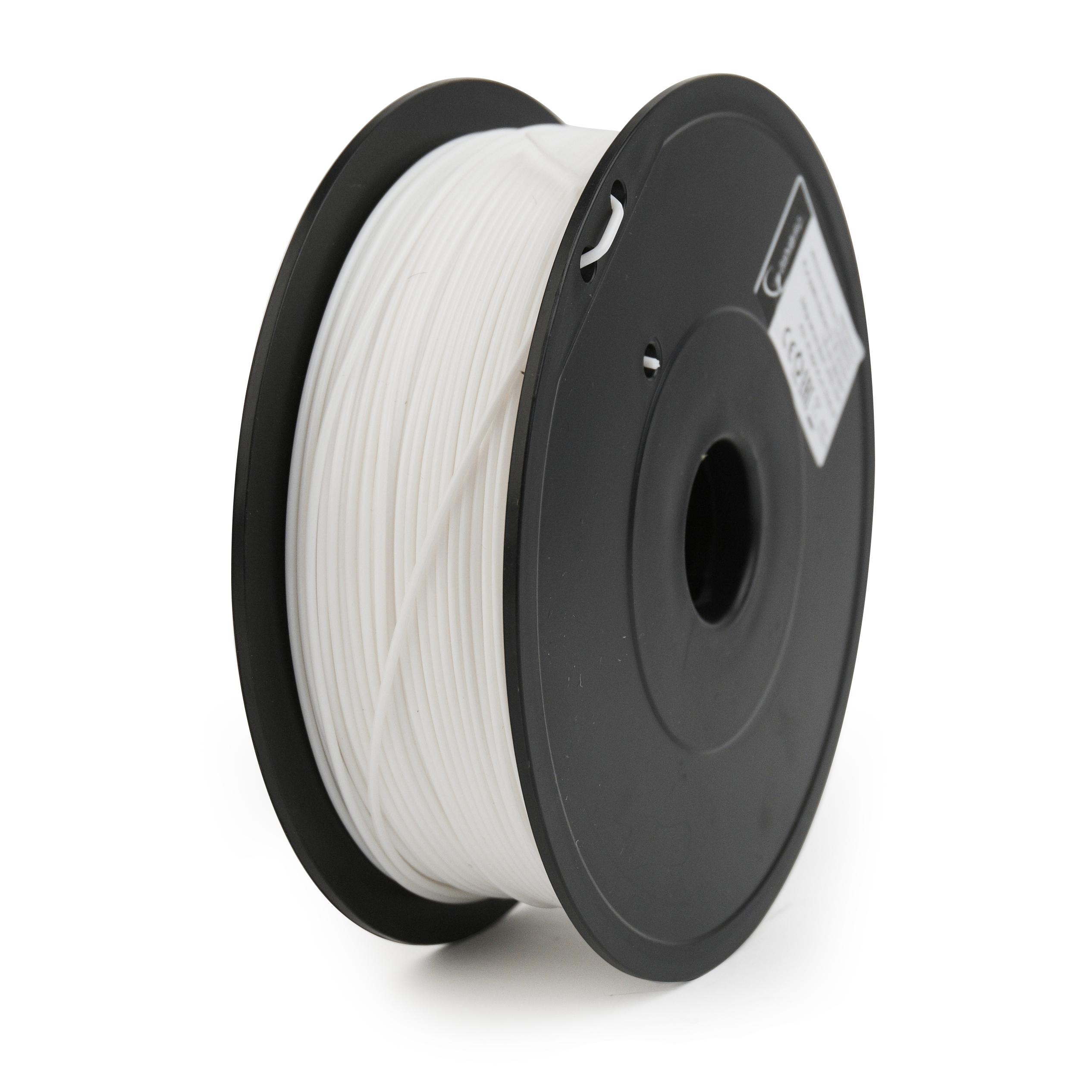 Gembird ABS Filament, White, 1.75 mm, 1 kg photo 1