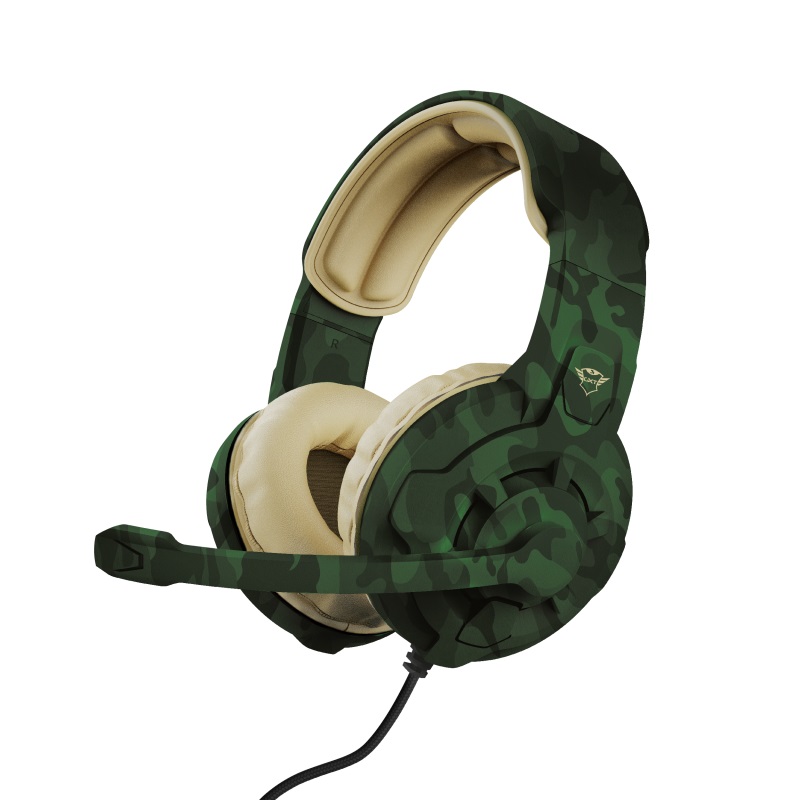 Casti Trust Gaming GXT 411C Radius Multiplatform, Jungle Camo photo 1