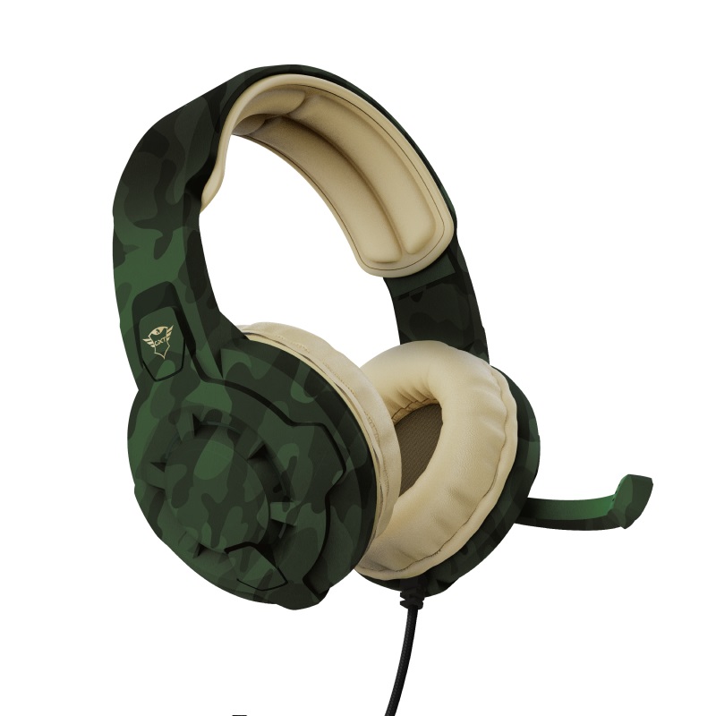 Casti Trust Gaming GXT 411C Radius Multiplatform, Jungle Camo photo 2