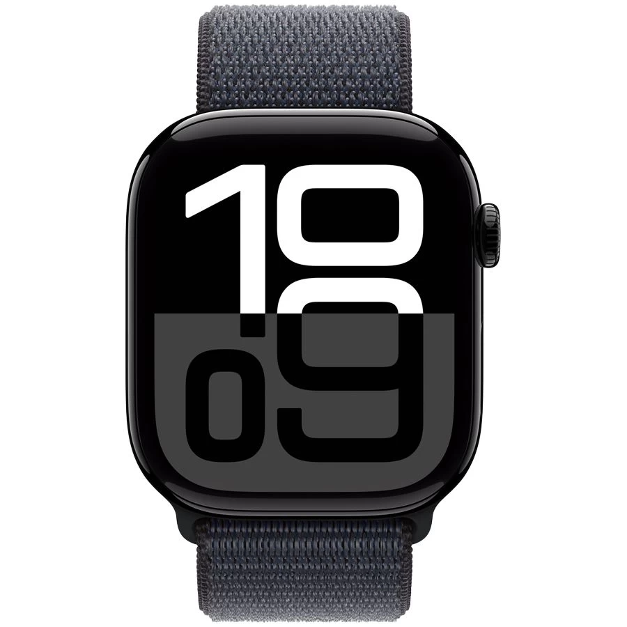 Smart watch Apple Watch Series 10 GPS 42mm Jet Black Aluminium Case with Ink Sport Loop (MWWG3QI/A) 1 GB 1.77 photo 2