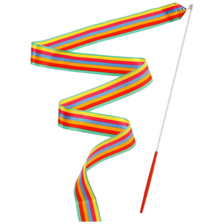 Палка гимнастическая с лентой Grace Dance Ribbon with stick photo 
