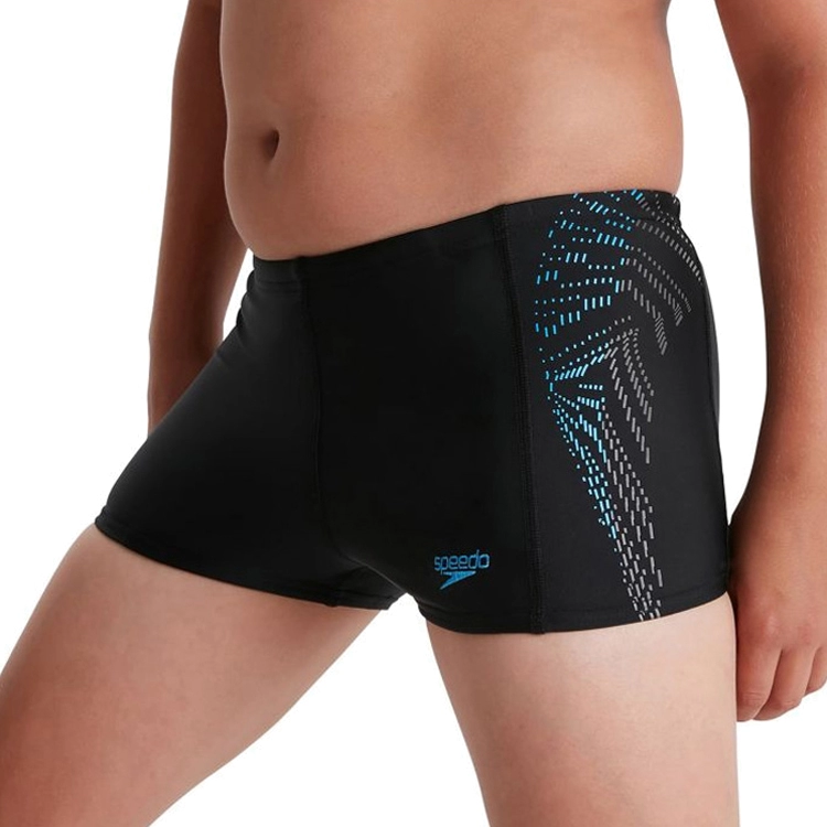 Плавки Speedo PLMT ASHT JM / Мужской / Marimea 13-14 / Черный/Голубой photo 4
