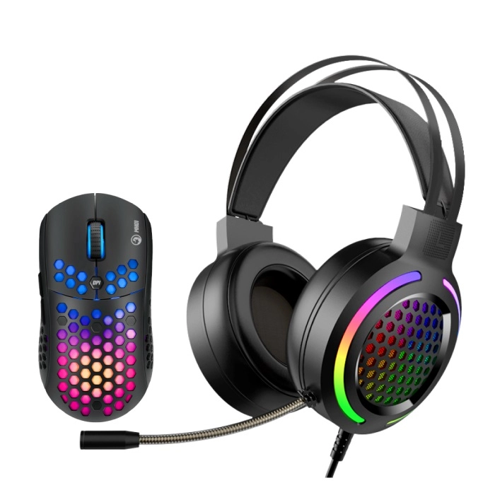 MARVO "MH01"Marvo Combo Mouse+Headset MH01 Wired Gaming photo 1