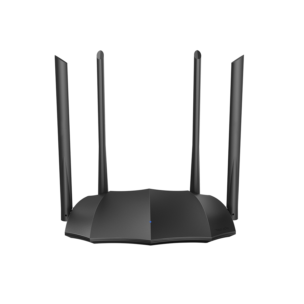 TENDA AC8 AC1200 Gigabit Dual Band Wireless Router, 867Mbps at 5Ghz + 300Mbps at 2.4Ghz, MU-MIMO, Beamforming, 802.11ac/a/b/g/n, 1 Gigabit WAN + 3 Gigabit LAN, Simultaneous dual band 2.4 & 5GHz, 4 external antennas photo 1