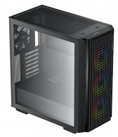 Корпус DEEPCOOL CG540 / w/oPSU / Side-Window / 4x120mm / ATX / Black thumbnav 2
