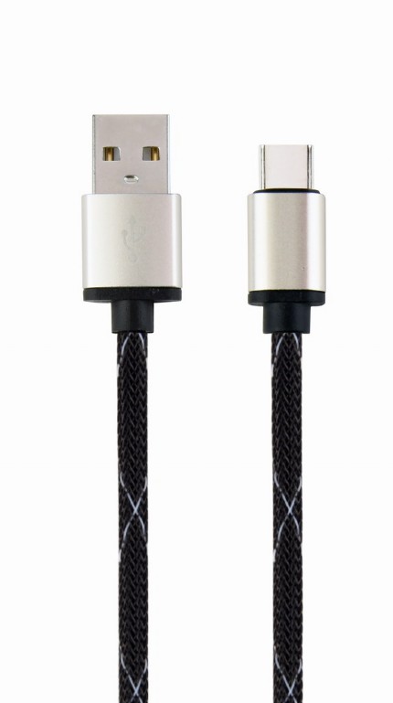 Cable USB2.0/Type-C - 2.5m - Cablexpert CCP-USB2-AMCM-2.5M, USB 2.0 A-plug to type-C plug photo 1