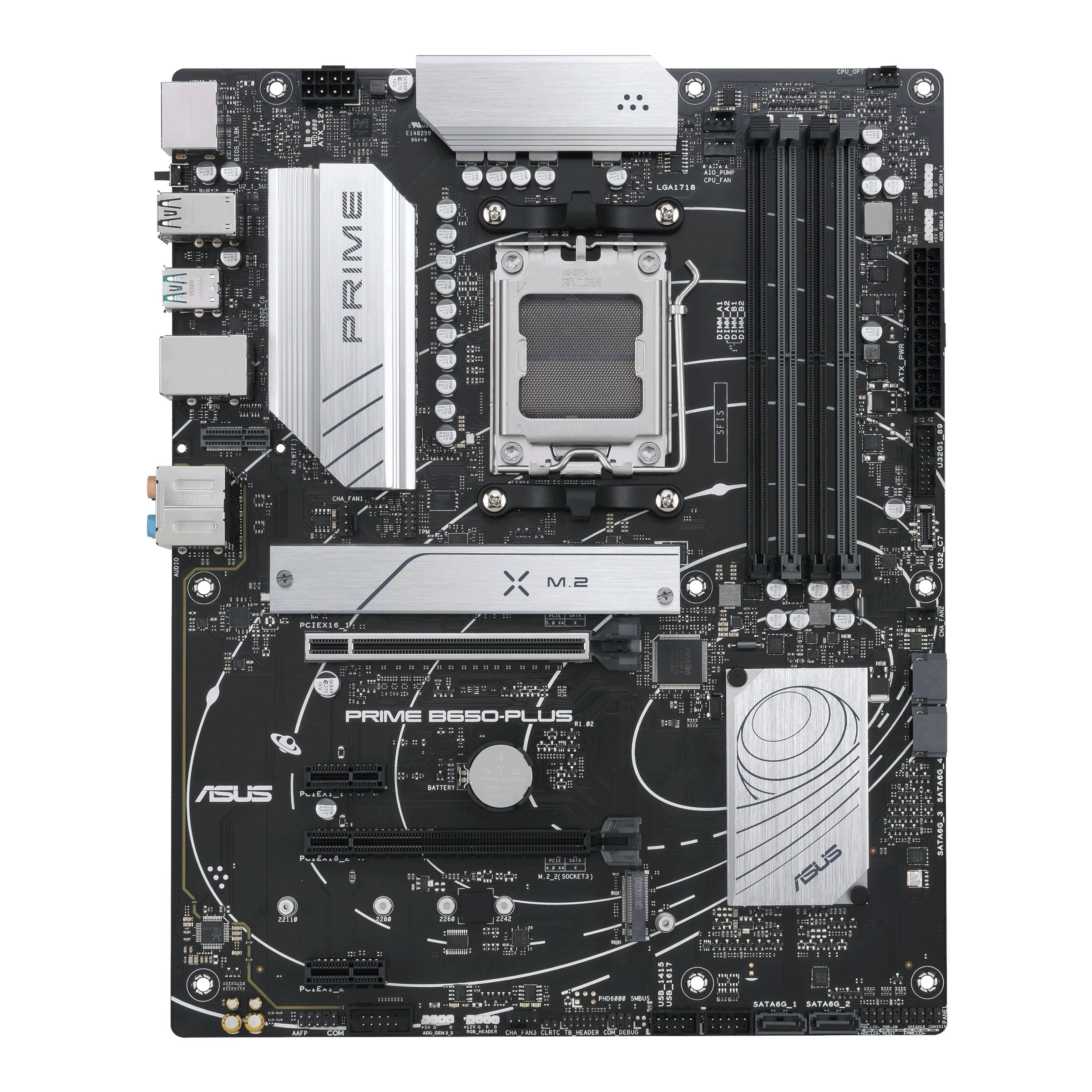 Placa de baza ASUS PRIME B650-PLUS / AM5 / B650 / DDR5 / ATX photo 2