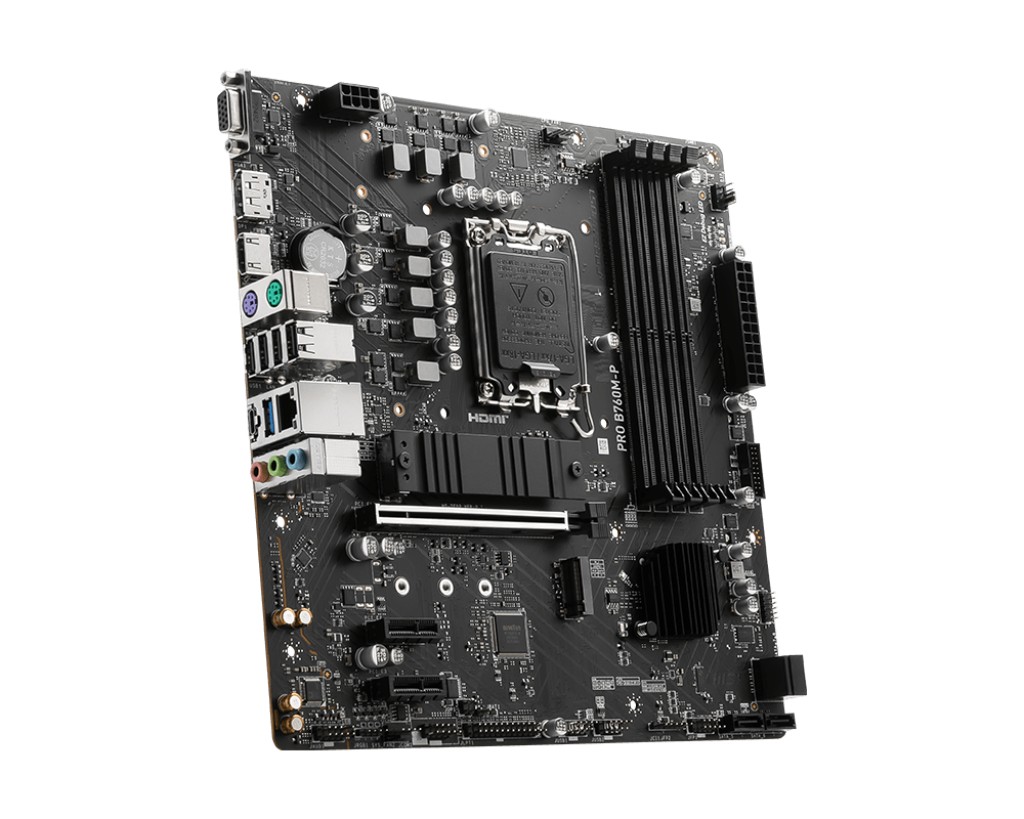 Placa de baza MSI PRO B760M-P / 1700 / B760 / DDR5 / mATX photo 3
