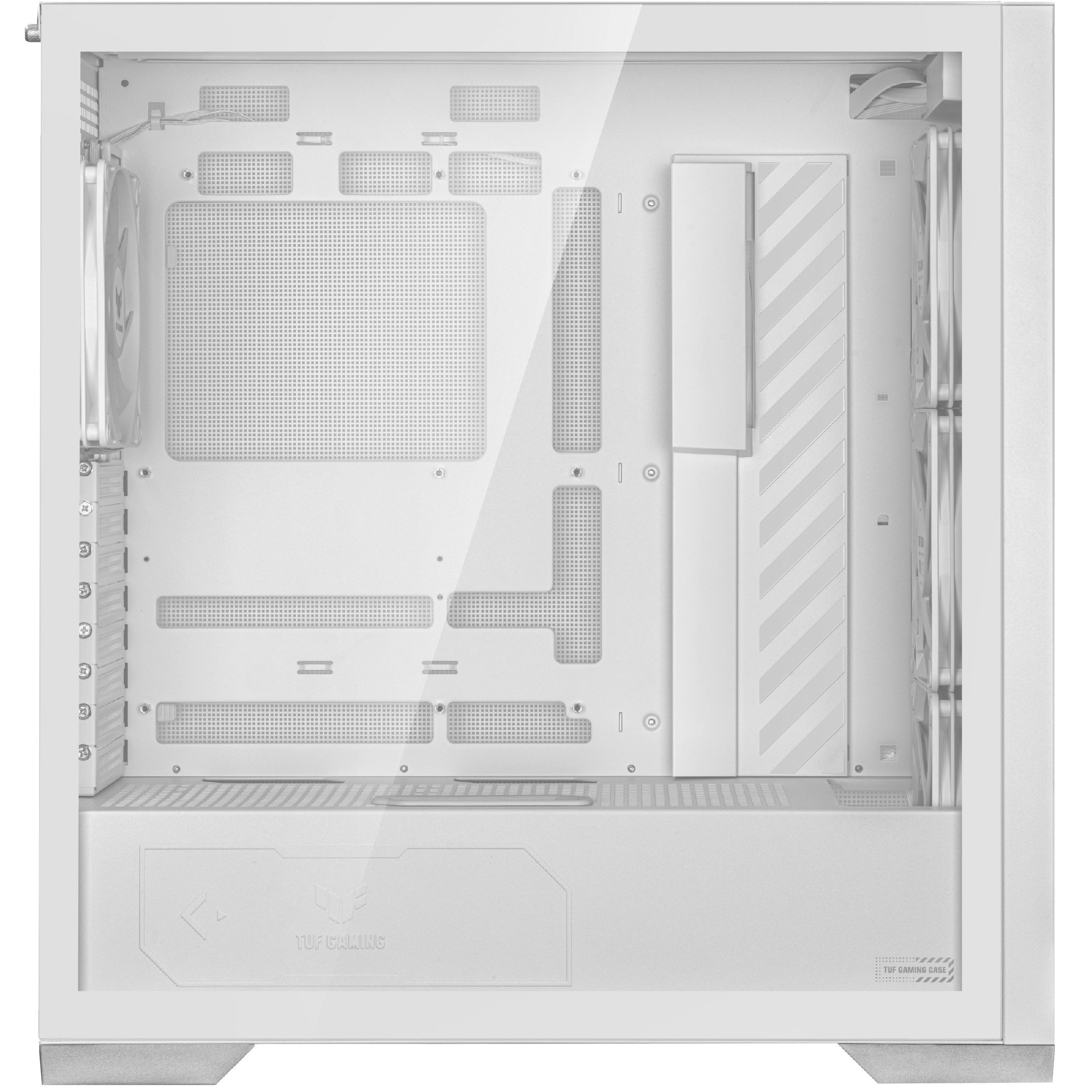 Carcasa ASUS TUF Gaming GT302 ARGB WHITE / no PSU / 4x140mm ARGB fan/ EATX/ White photo 6