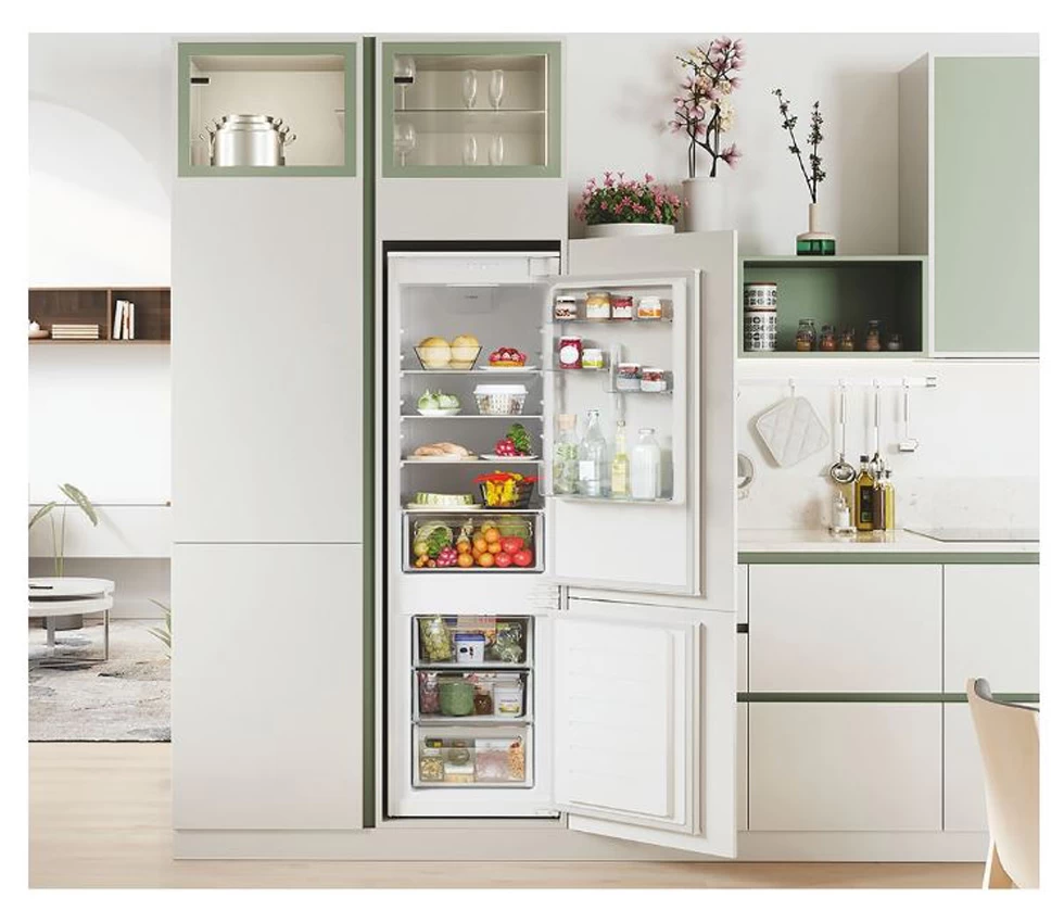 Холодильник двухдверный Candy CBL3518E / 263 л / 177.2 см / E / Белый photo 6