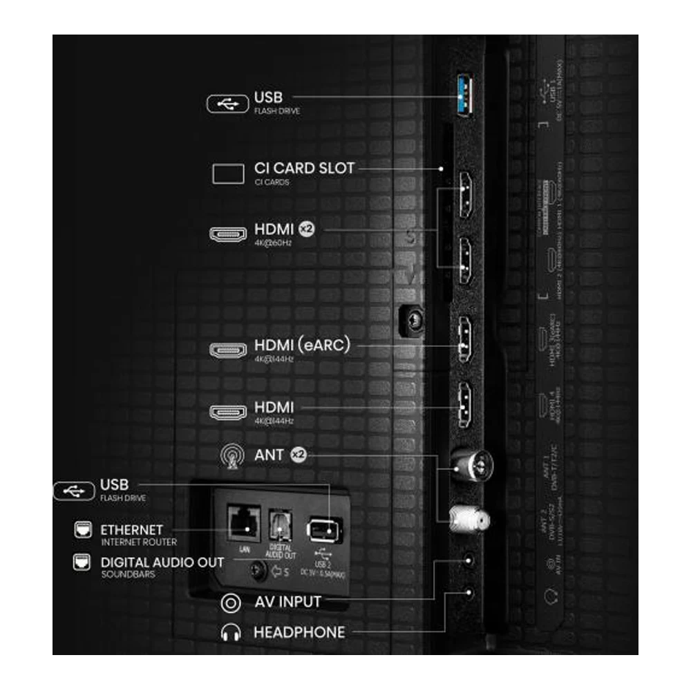 Televizor Hisense 65E8Q / 65" / ULED / UHD 4K photo 11