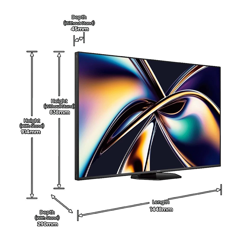 Televizor Hisense 65U8Q / 65" / Mini LED / UHD 4K photo 8