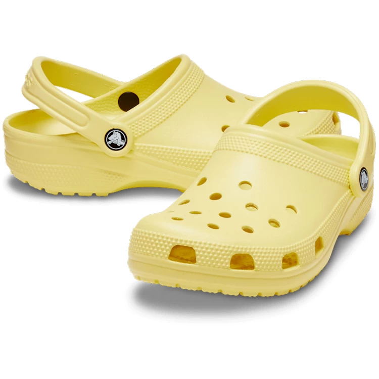 Slapi Crocs Classic pt Femei / 36-37 / Galben photo 4