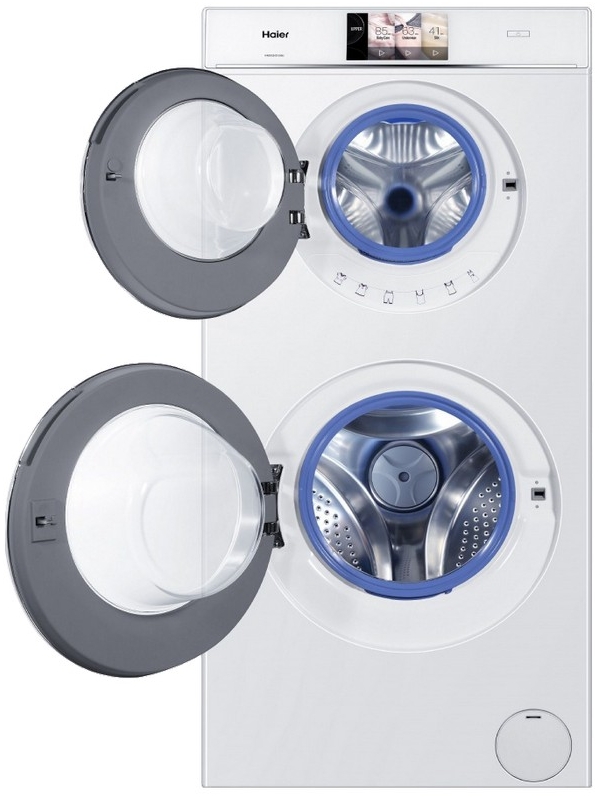 Стирально-сушильная машина с двумя барабанами Haier  HWD120-B1558U 12 кг /1200 об/мин /A /Белый photo 3