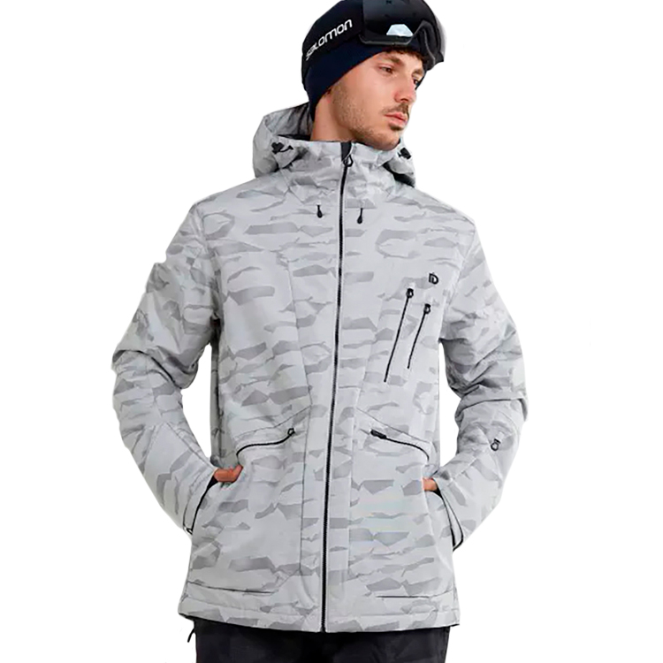 Geacă pt Barbati Fundango Decatur Jacket S Alb photo 3