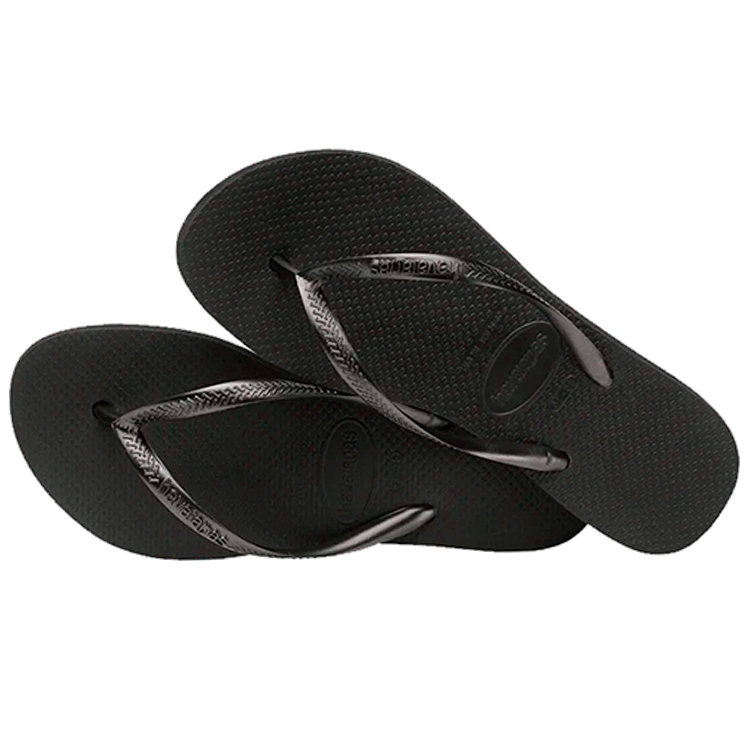 Slapi Havaianas SLIM FLATFORM pt Femei / 39/40 / Negru photo 2