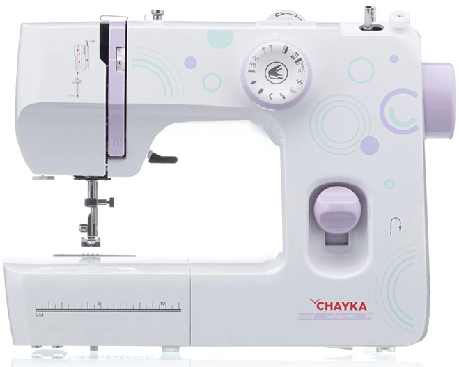 Швейная машина Chayka 590, 13 программ, Белый photo 1