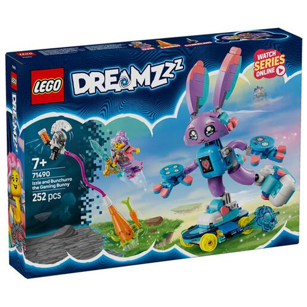 Constructor Lego DREAMZzz Izzie and Bunchurro the Gaming Bunny 71490 de la 7+ ani photo 1