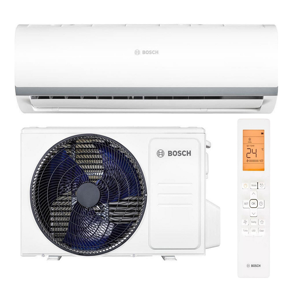 Aparat de aer conditionat Bosch CL2000U W 53 E 18000 BTU / 50 m2 / Invertor / R32 / A+ photo 1 Aparat de aer conditionat Bosch CL2000U W 53 E 18000 BTU / 50 m2 / Invertor / R32 / A+ photo 1