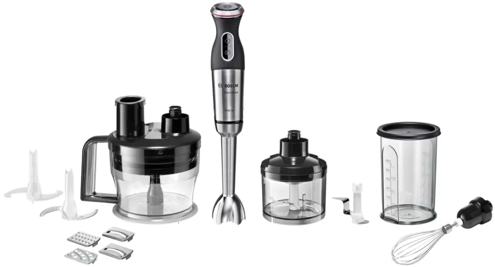 Blender Bosch MS8CM6190, 500  ml, 1000 W, 12 trepte viteza, Negru photo 1