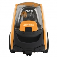 Пылесос с контейнером Scarlett SC-VC80C90, 1-1.9 л, 1600 Вт, Желтый с черным 