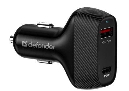 Зарядное устройство авто. для телефона Defender UCA90 photo 1