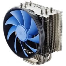 DEEPCOOL Cooler "GAMMAXX S40", Socket LGA1700/1200/1151/1150/1155 &amp; AMD AM5/AM4, 1x PWM 120х120х25mm fan, 900~1600rpm, 17.8~26.1dBA, 54.25CFM, 4 pin, PWM, Hydro Bearing, Double Air Channel, De-vibration design, 4x 6mm heatpipes direct contact photo 1