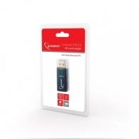 Card Reader Gembird UHB-CR3-01, SD, Micro-SD, USB 3.0, Black thumbnav 4