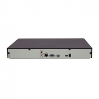 UNV NVR302-09S, 9-ch, 2 SATA, Incoming Bandwidth 90Mbps, 4 x 1080P@30 / 2 x 4MP@30 / 1 x 4K@30, Audio In/Out 1/1, 1U, H.265&4K thumbnav 2