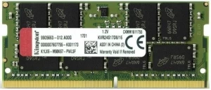 16GB DDR4-2666 SODIMM  Kingston ValueRam, PC21300, CL19, 1Rx8, 1.2V 