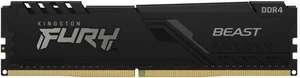 32GB DDR4-2666  Kingston FURY® Beast DDR4, PC21300, CL16, 1.2V,  Auto-overclocking, Asymmetric BLACK low-profile heat spreader, Intel XMP Ready (Extreme Memory Profiles) 
