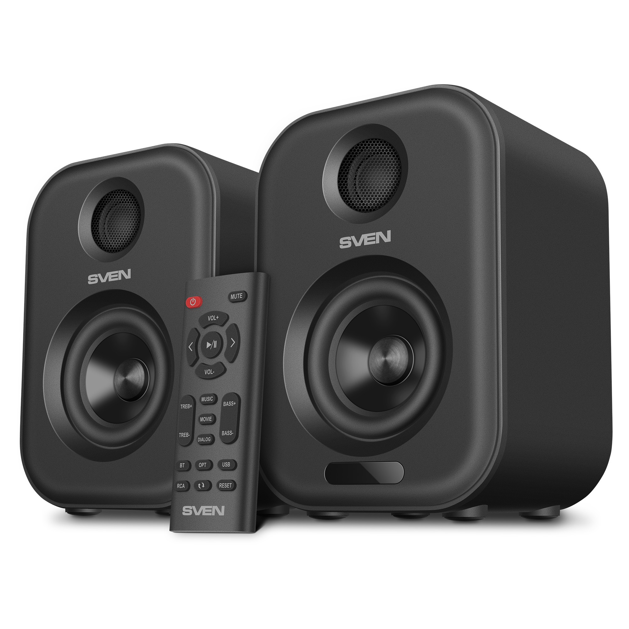 Колонки 2.0 SVEN MC-5 / 50W RMS, Bluetooth / USB / Grey photo 1 Колонки 2.0 SVEN MC-5 / 50W RMS, Bluetooth / USB / Grey photo 1
