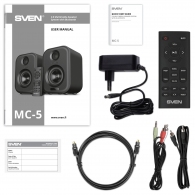 Колонки 2.0 SVEN MC-5 / 50W RMS, Bluetooth / USB / Grey thumbnav 8