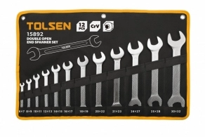 Set 12 chei duble deschise 6-32mm Tolsen 