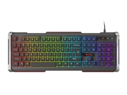 Tastatura cu fir Genesis Keyboard Rhod 400, RGB, RU Layout, With RGB Backlight 
