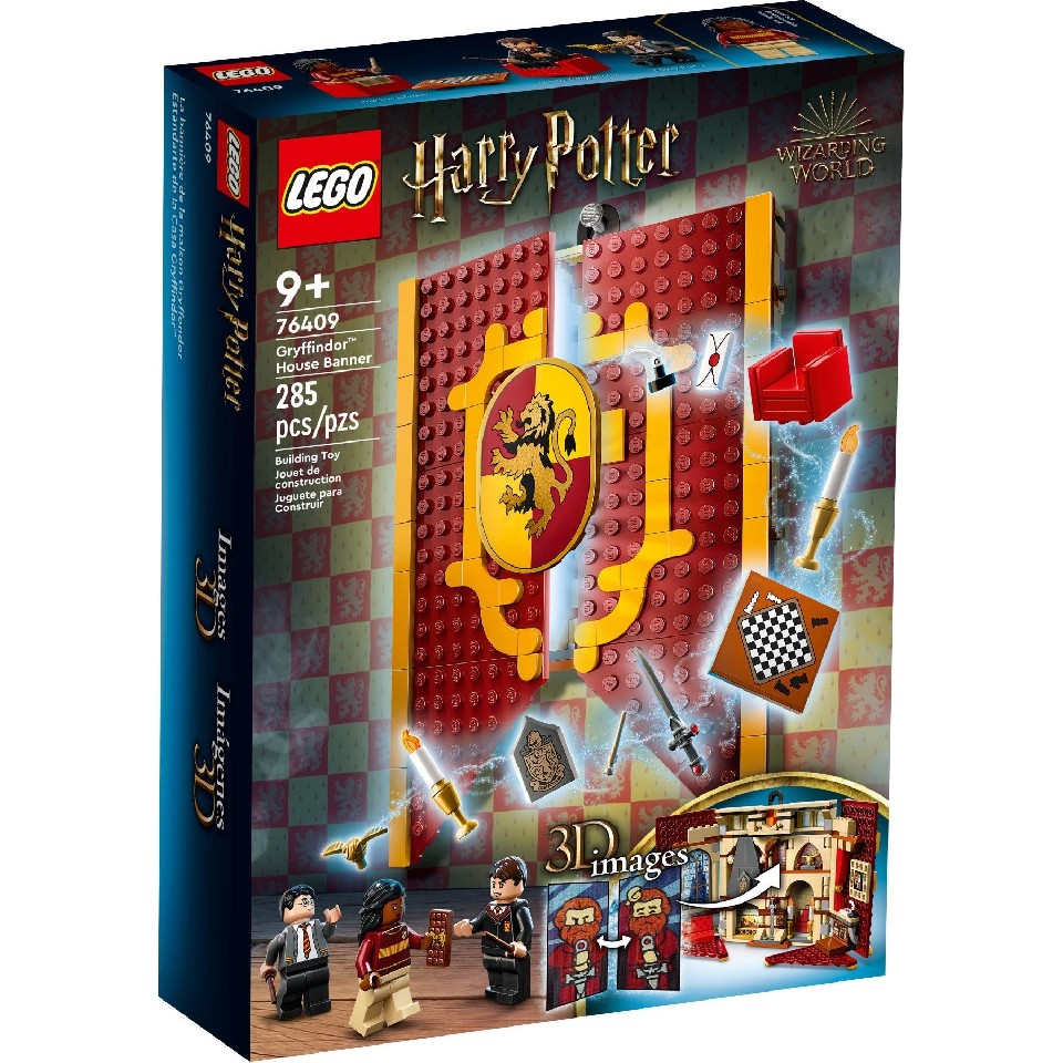 LEGO Harry Potter 76409 Gryffindor House Banner photo 1