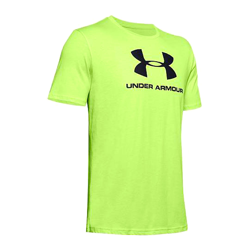 Tricou bărbătesc Under Armour UA SPORTSTYLE LOGO SS L Verde photo 1 Tricou bărbătesc Under Armour UA SPORTSTYLE LOGO SS L Verde photo 1