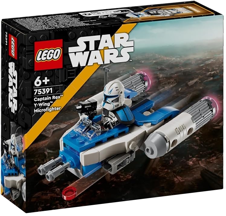 Constructor Lego Star Wars Captain Rex  Y-Win  Microfighter 75391 de la 6+ ani photo 1
