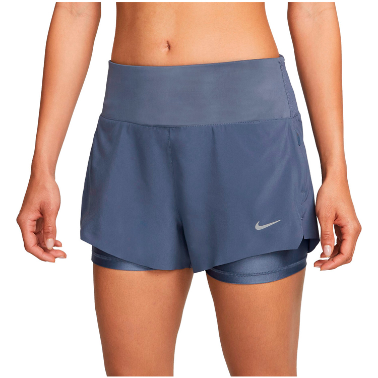 Шорты Nike W NK SWIFT DF MR 3IN 2N1 SHORT / Женский / XS / Синий photo 1 Шорты Nike W NK SWIFT DF MR 3IN 2N1 SHORT / Женский / XS / Синий photo 1