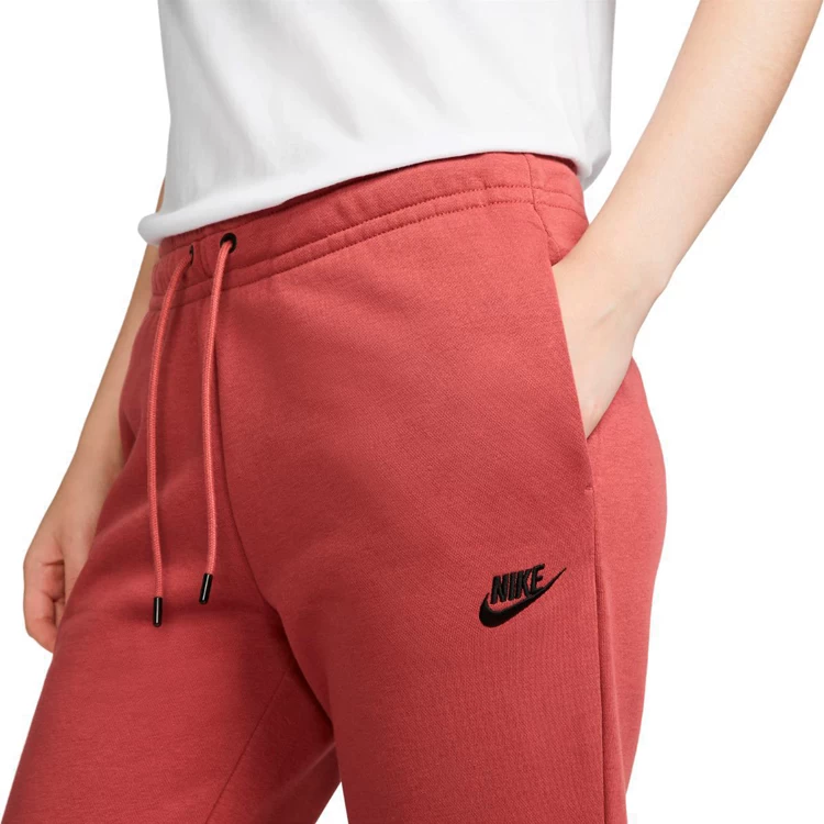 Брюки Nike W NSW ESSNTL PANT REG FLC MR XS Бордовый Женский photo 5