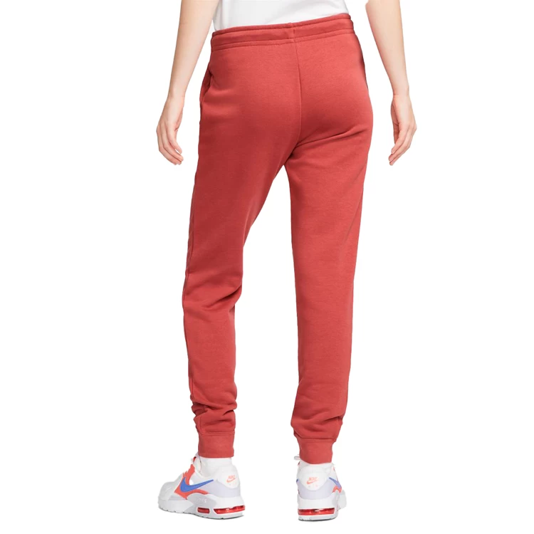 Брюки Nike W NSW ESSNTL PANT REG FLC MR XS Бордовый Женский photo 6