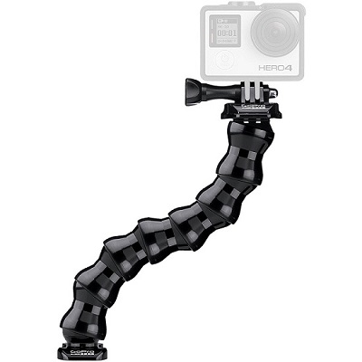 GoPro Gooseneck -this bendable neck delivers versatile camera-angle adjustability, making it easy to capture a wide range of perspectives. Can be combined it with any GoPro mount that features a quick release base, compatible with all GoPro cameras. photo 1