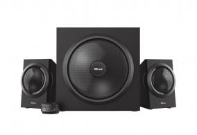 Trust Yuri 2.1 Speaker Set, 120w - Black thumbnav 1