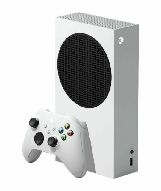 Game Console Microsoft Xbox Series S White, SSD 512GB; 1 x Gamepad (Xbox One Series S/X Controller) photo 1