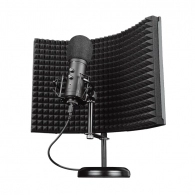 Trust Gaming GXT 259 RUDOX, Professional setup including microphone and reflection filter for studio quality recordings 
