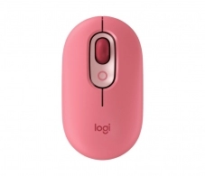Logitech POP Mouse Wireless Mouse with Customizable Emoji, Multi-device, SilentTouch, SmartWheel, 2 Programmable buttons, Heartbreaker/Rose 