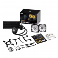 Житкостный Кулер ASUS TUF GAMING LC II 240 ARGB/ Universal/ 800~2000pm/ 29 dBA /67CFM/ Black thumbnav 6