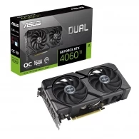 Placa video ASUS Dual GeForce RTX 4060 Ti EVO OC Edition / 16GB / GDDR6 / 128bit 